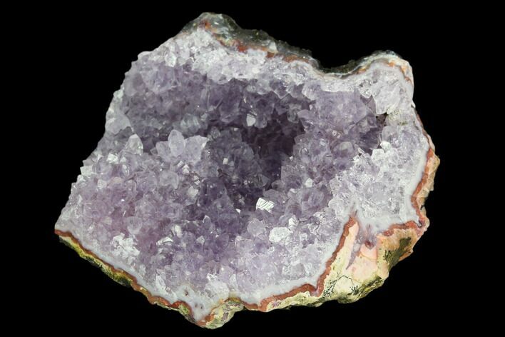 Amethyst Crystal Geode Section - Morocco #127976